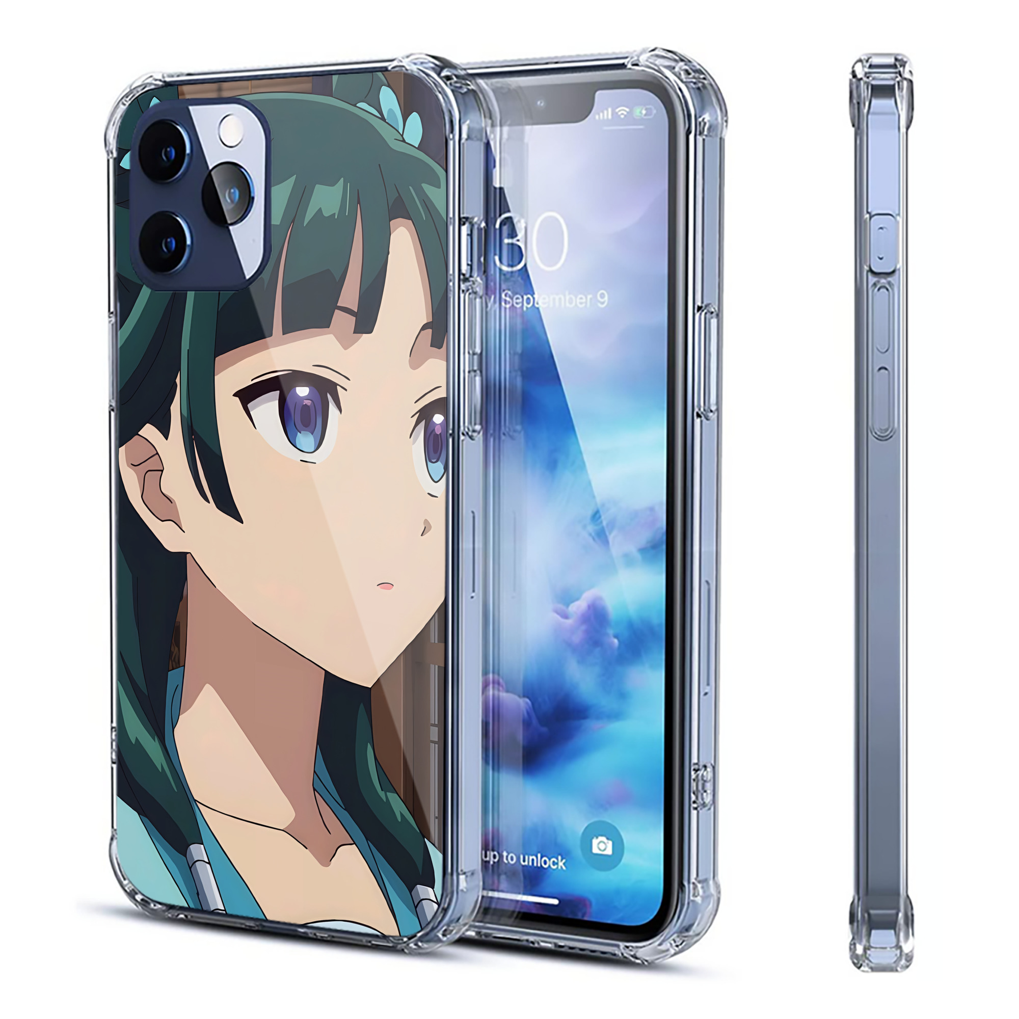 （画像用） 薬屋のひとりごと The Apothecary Diaries 【iPhone 12シリーズ対応】透明スマホケース（クリアソフトケース）